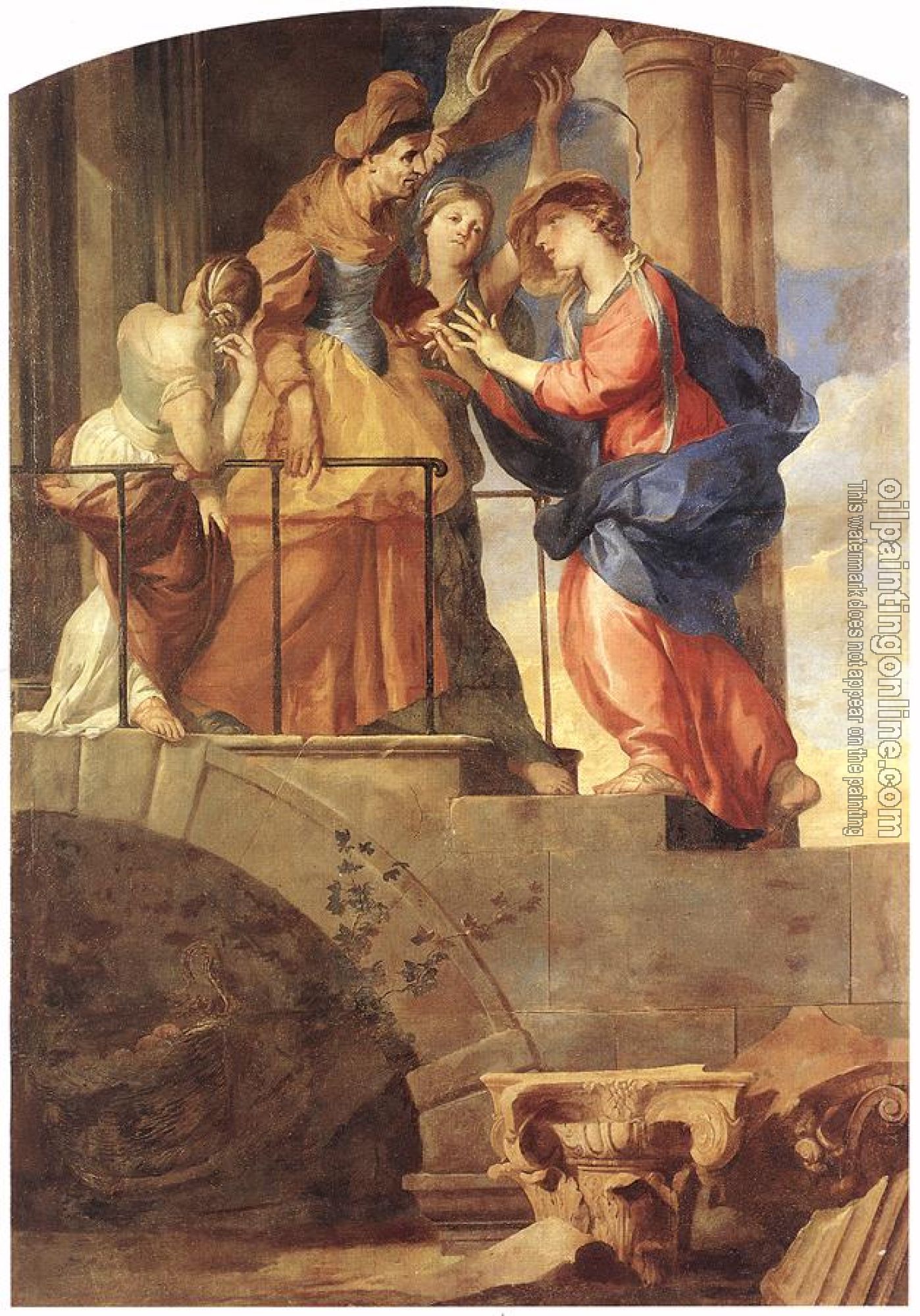 Pierre Paul Puget - The Visitation